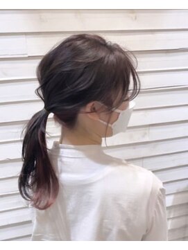 ルア モアナ バイ ヘッドライト 小田原2号店(Lua Moana by HEADLIGHT) #インナーカラー#イヤリングカラー#ピンク