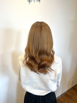 ヘアーラウンジルシェル(HAIR LOUNGE Le ciel) ミルクティーベージュカラー