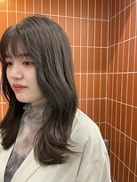 アンメイビー(UNMAYBE)&nbsp;【UNMAYBE】ラフ巻き×グレージュ【青森市/新町/青森駅】