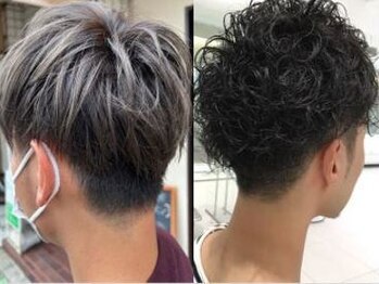 ヴォーグロジック(VOGUE LOGIC)の写真/お洒落メンズ必見!他とは一味違うダブルカラーやパーマが叶う!高発色/高技術のトレンドヘアはVOGUE LOGIC