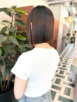 ノエ(noe) 切りっぱなしボブ×透明感カラーMI51