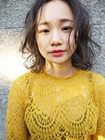 モリオ フロム ロンドン サッポロファクトリー店(morio FROM LONDON)&nbsp;【morio札幌】札幌ボブ　色気のある黒髪パーマボブ