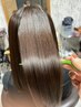 ☆SNSで話題☆カット＋縮毛リタッチ＋髪質改善TOKIOTr(フル縮毛+2000円)
