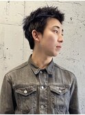 【TALO】メンズベリーショート×毛先カラー