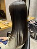 【特別なツヤ感を】カラー・髪質改善トリートメント ￥16500→