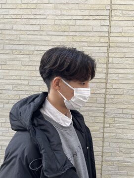オレンジポップ 南船橋店(ORANGE POP) ニュアンスパーマ/韓国マッシュ/スパイキーショート/MEN'S
