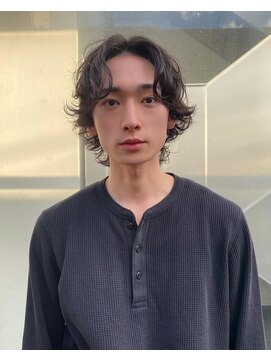 アース 高円寺店(HAIR & MAKE EARTH) メンズショートウルフパーマ！｛@02st96｝