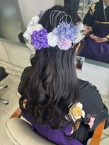 ヘアー アピッツ(hair a p i t s)&nbsp;ハーフアップアレンジ♪