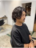 スパイラルパーマ/メンズカット