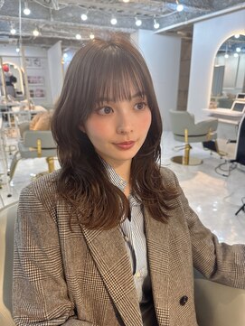 マリアバイアフロート(Maria by AFLOAT) 【レイヤーカット/フェミニン/グレージュ】