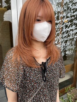 グラムアッシュ(GLAM ASH)の写真/顔まわりで垢抜ける、印象チェンジ。