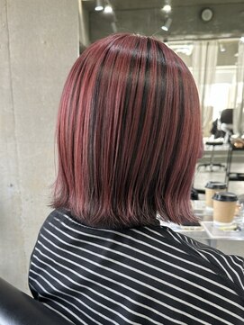 ラック 表参道(LUCK) チェリーレッド/レッドピンク/アンブレラカラー/表参道/原宿