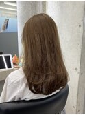 オリーブベージュ×レイヤーカット sayuri