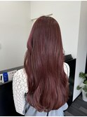 ブリーチなしレッド
