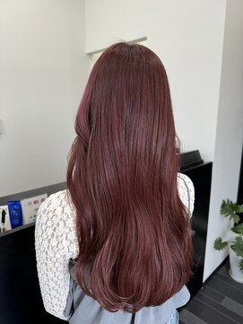 アウラシザーワークス(Aura scissors works) ブリーチなしレッド