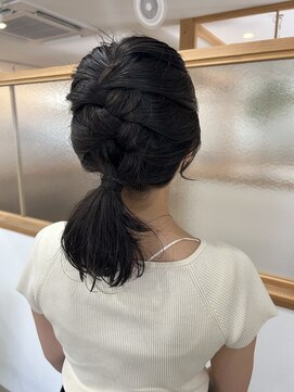 マルコ(marco) ダークカラー×編み込み