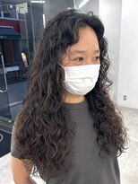 ブラウン(Brown)&nbsp;スパイラルパーマ/ロングパーマ