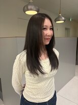 ローレンアオ(LOREN AO)&nbsp;ミディアムヘア/暗めカラー/グランマッシュ/矢場町