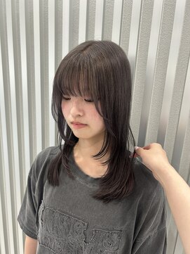 グレージュ×レイヤーカット【田中】