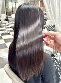 20代30代40代グレージュブラウンx髪質改善トリートメント☆