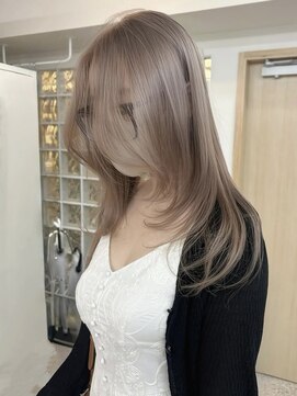 ペレ アネックス 大阪梅田茶屋町店(PELE ANNEX) 黒髪/クラゲヘアー/オリーブグレー/小顔/ココアベージュ/梅