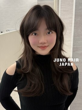 ジュノヘアージャパン 表参道(JUNO HAIR JAPAN) ★ボリューム感のある韓国ハッシュレイヤー!巻き方は簡単です★