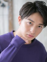 モッズヘア メン 南越谷南口店(mod's hair men) ビジカジ清潔感アッシュブラック暗髪ナチュラルショートa南越谷