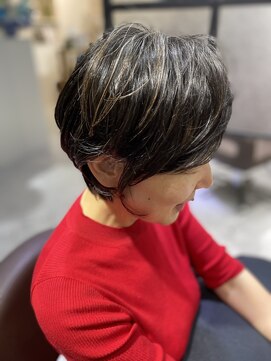 あお へあさろん ミセスふんわり