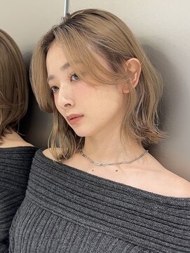 サンド ミュウ 横浜店(sand mieu) 巻ける縮毛矯正/レイヤーボブ/くびれボブ