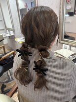 ラフェスタヘア 和歌山駅前店(Lafesta HAIR)&nbsp;編みおろしツイン