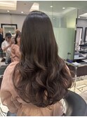 コテ巻きパーマデジタルパーマロングロングパーマレイヤーカット