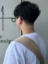 マップメンズデザイン(map men's design) 刈り上げ メンズショート ツーブロック ニュアンスパーマ