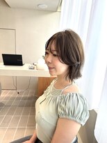 ラメルブルー(La mer bleue)&nbsp;幼くならない大人のフェイスレイヤーボブ