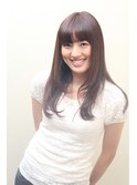 ナチュラルストレート