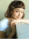 【nanuk】フレンチ風セミウェットなクセ感ボブ◇ショートバング