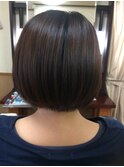 前下がりボブ
