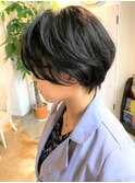 【直毛さんおススメ】逆算ニュアンスパーマハンサムショート