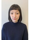 艶髪ミディーボブ