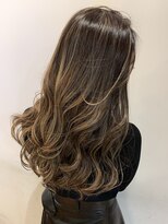 リバレッジ 広尾(Leverage)&nbsp;コントラストハイライトグレージュ【広尾/恵比寿】担当:大住