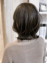 キャアリー(Caary)&nbsp;福山市美容室Caary人気ハニーグレージュ＋外ハネボブ^ ^