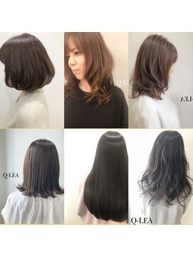 クリア(Q-LEA) ミディアム、ロング