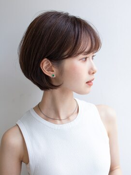 テラスコード(TERRACE CODE) ショコラアッシュ/小顔補正立体カット/レディースショート