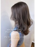 極上の艶感アルティストカラー くびれセミディ
