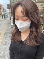 ビーワールド(B WORLD)&nbsp;スモーキーページュ　くびれロング【藤枝/髪質改善】