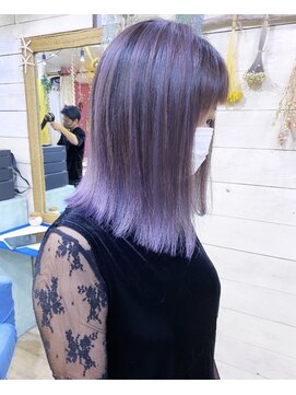 トーク 伊丹本店(TAL'KE) TAL'KE/バレイヤージュ×ラベンダーアッシュ_803