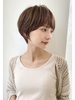 ミチオ ノザワ ヘアサロン ギンザ(Michio Nozawa HAIR SALON Ginza)&nbsp;似合わせカット×くびれ大人ショート【瀧上丈司】