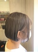 切りっぱなしボブ by 齊藤 美香【Aman hair 吉祥寺】