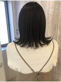 外ハネミディアムボブ