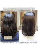 髪質改善ストレート