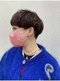 【roubu.】韓国風刈り上げマッシュショート